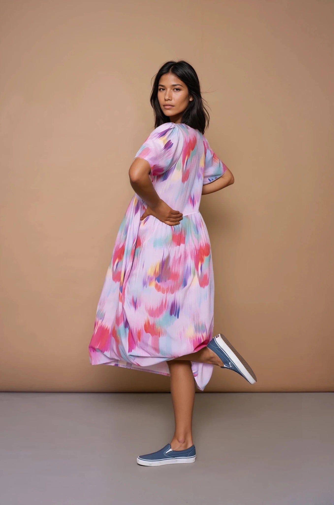 PRE-ORDER · YYULI – Empire-Kleid ‚Field Day‘