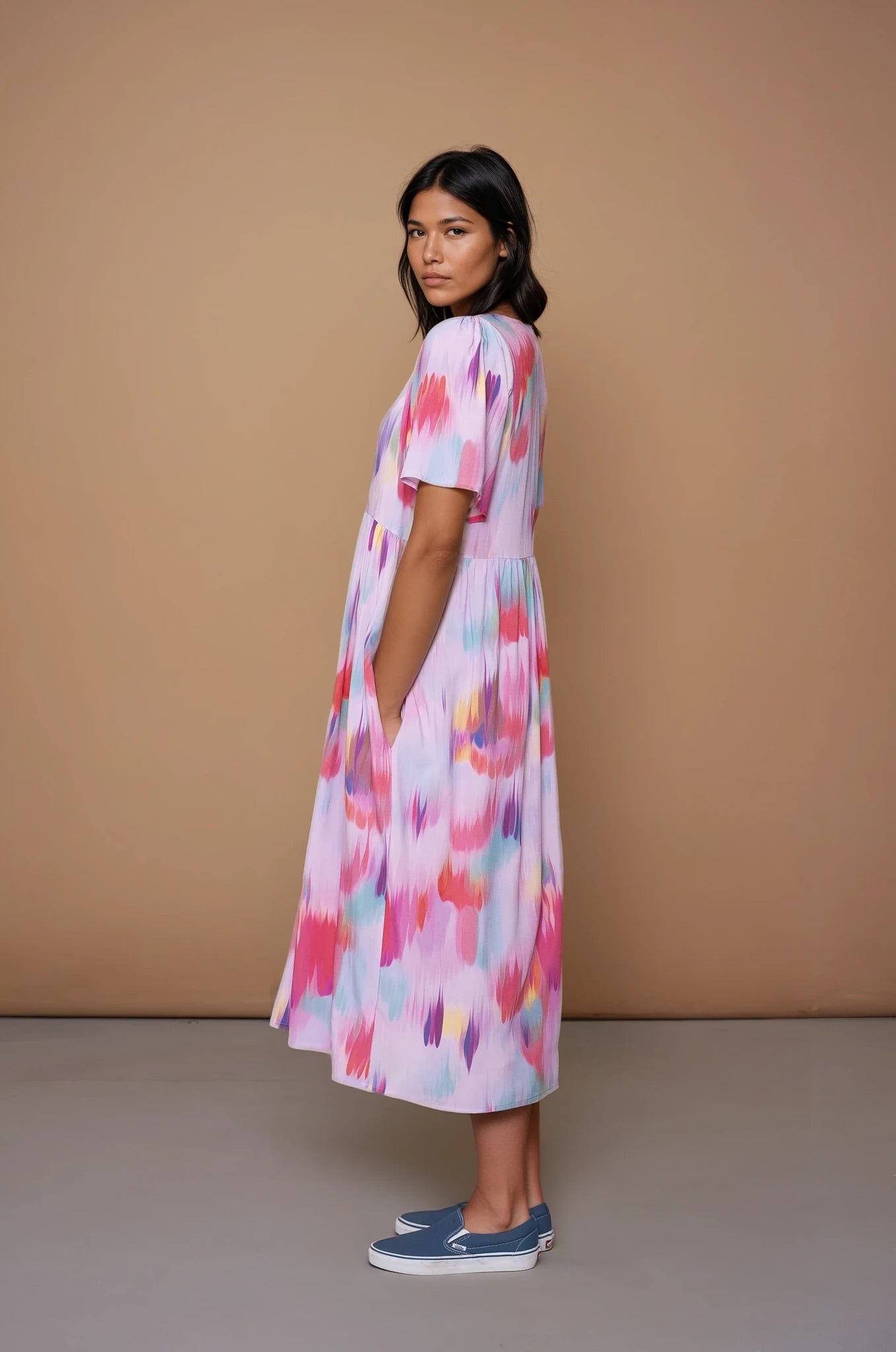 PRE-ORDER · YYULI – Empire-Kleid ‚Field Day‘