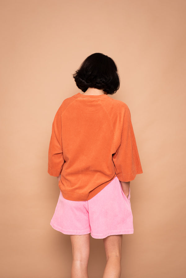 YYULI – Oversized Shirt aus Cord-Nicky