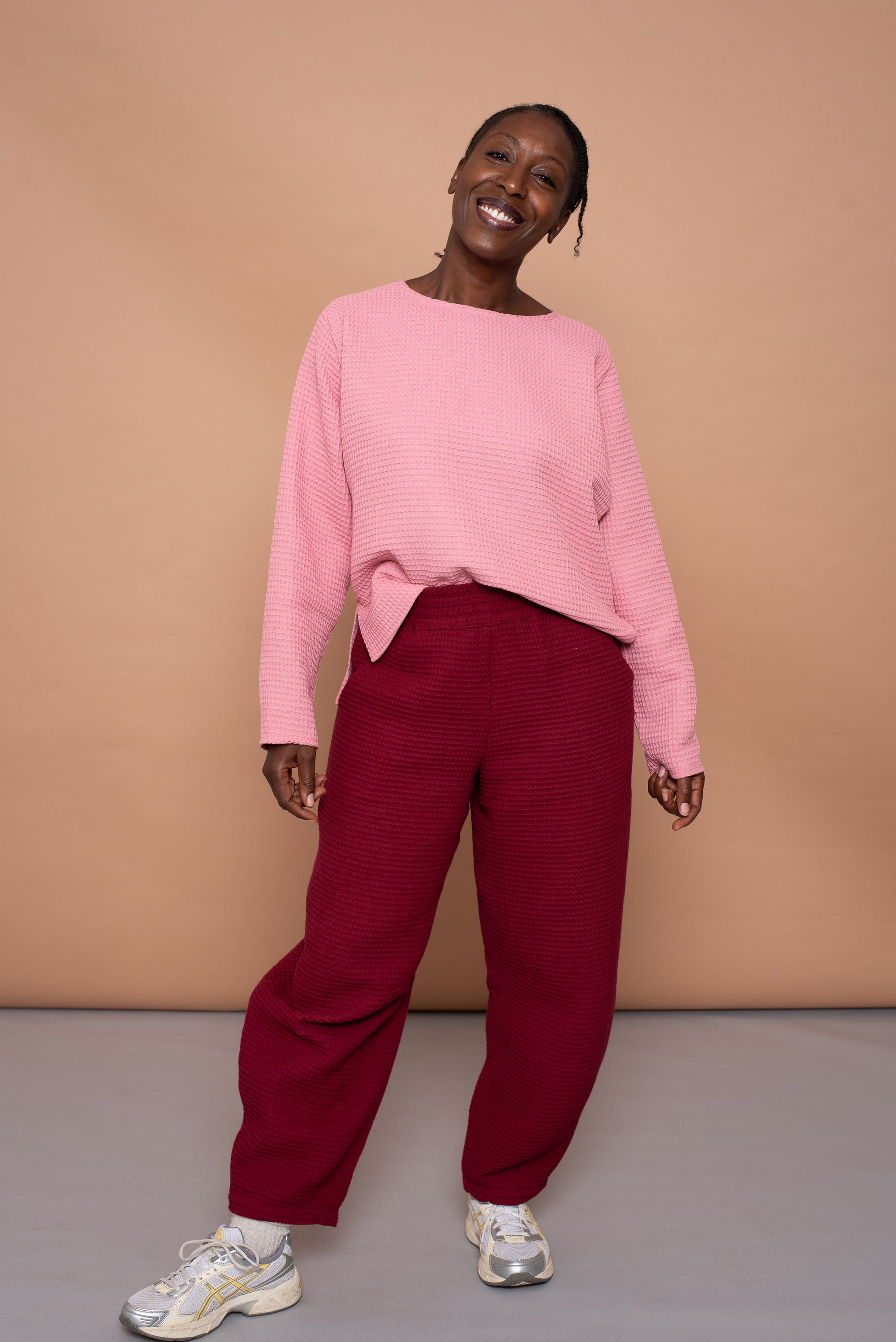 YYULI – Barrel Pant Bordeaux