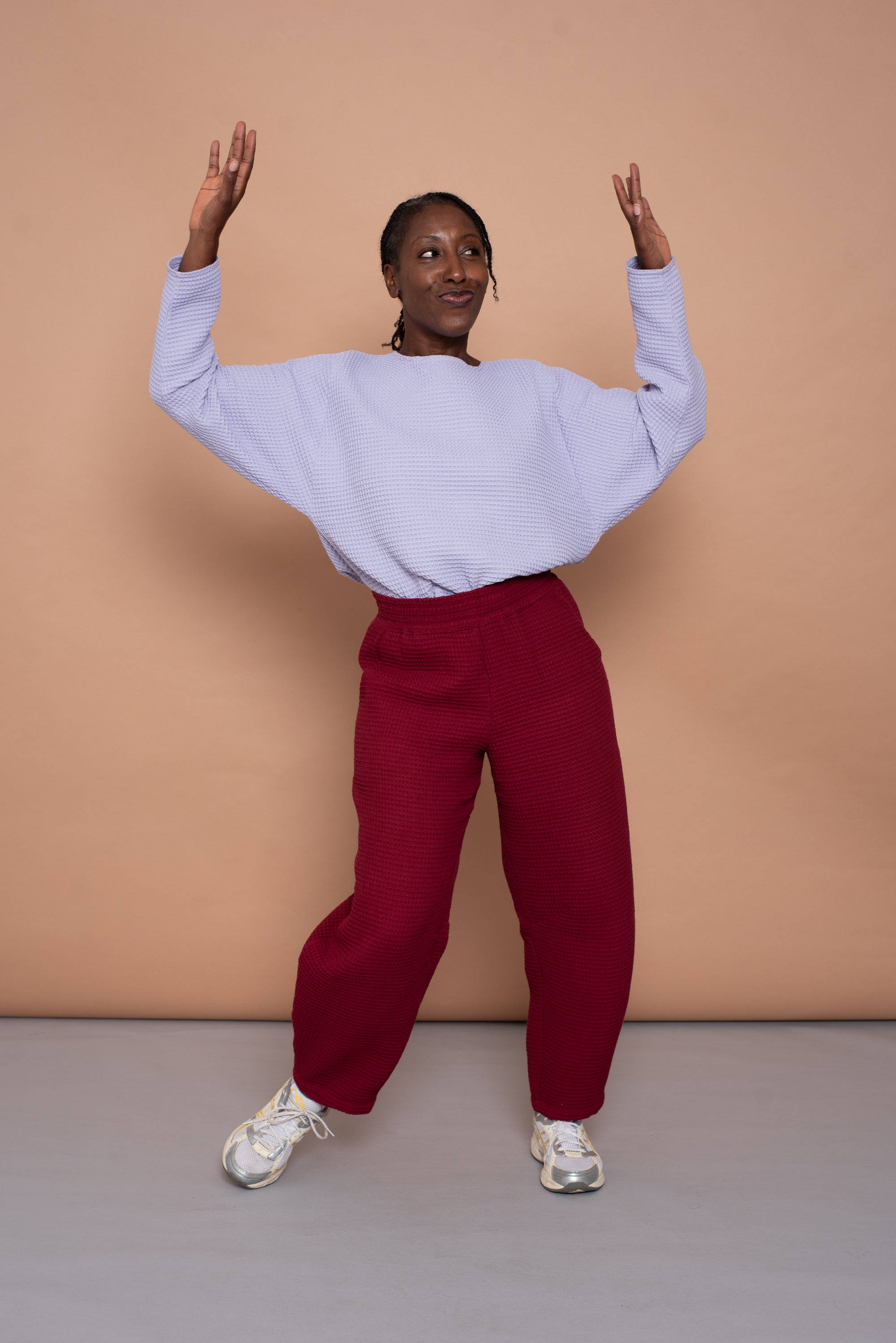 YYULI – Barrel Pant Bordeaux