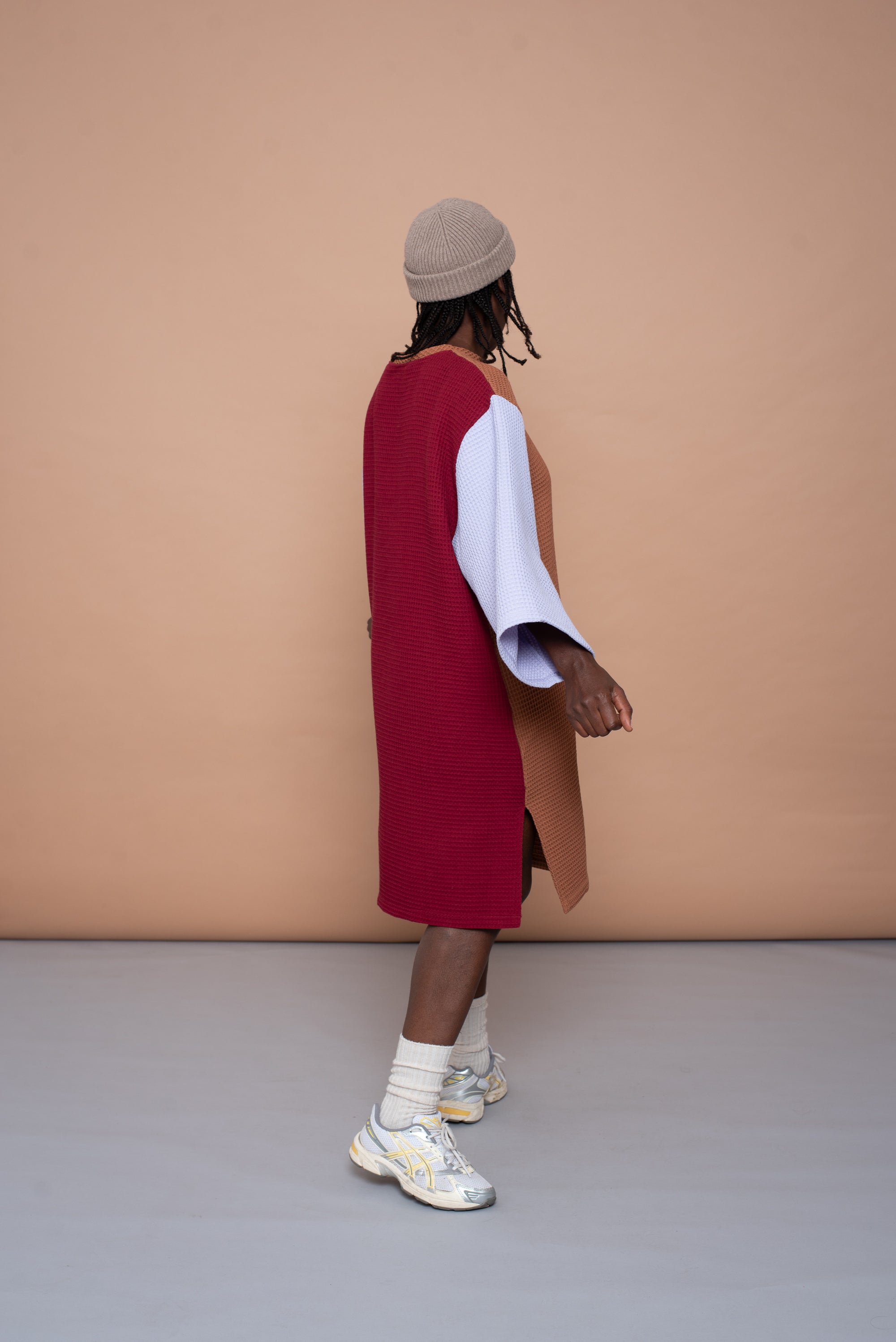 YYULI – Oversized Kleid Colour Blocking