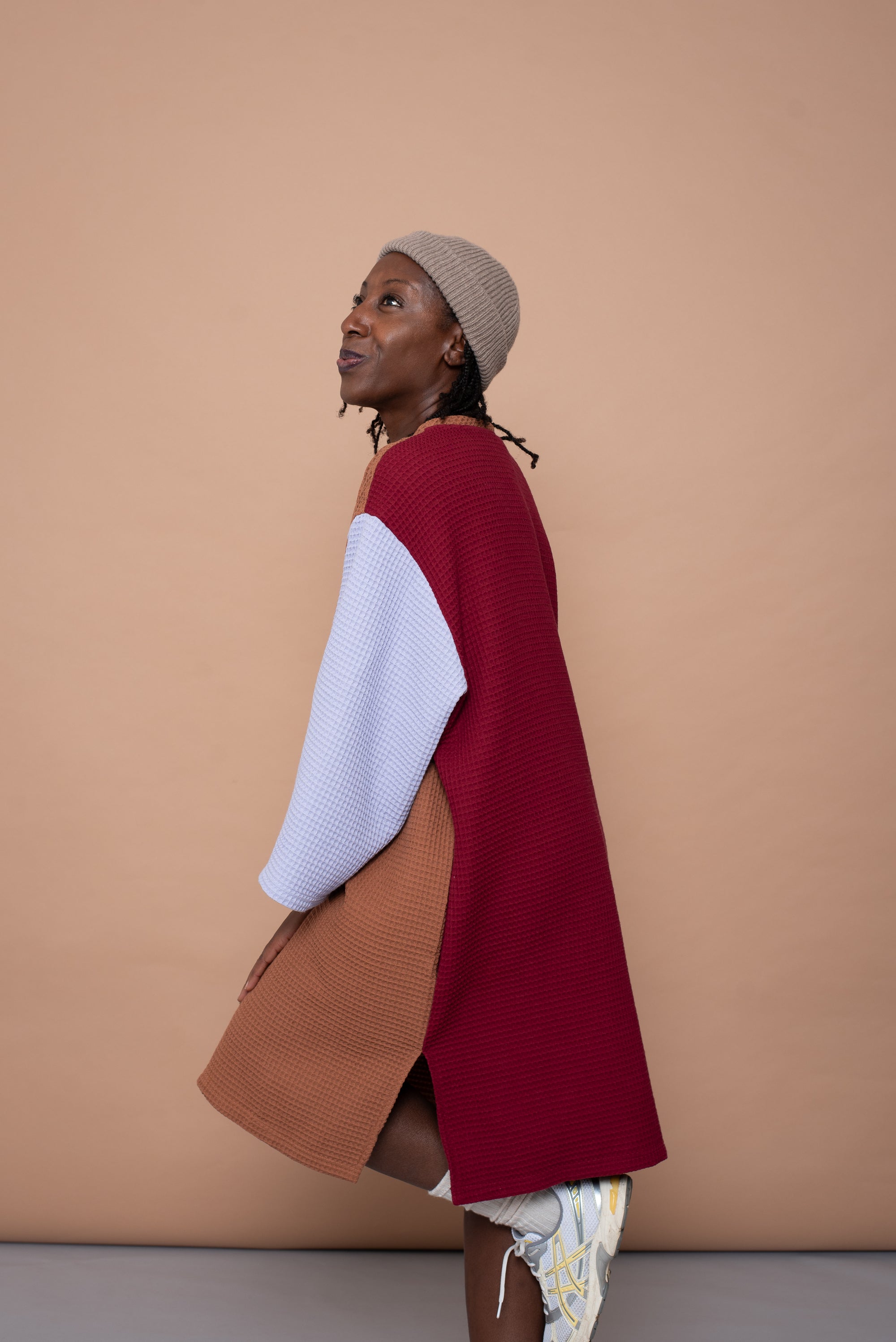 YYULI – Oversized Kleid Colour Blocking