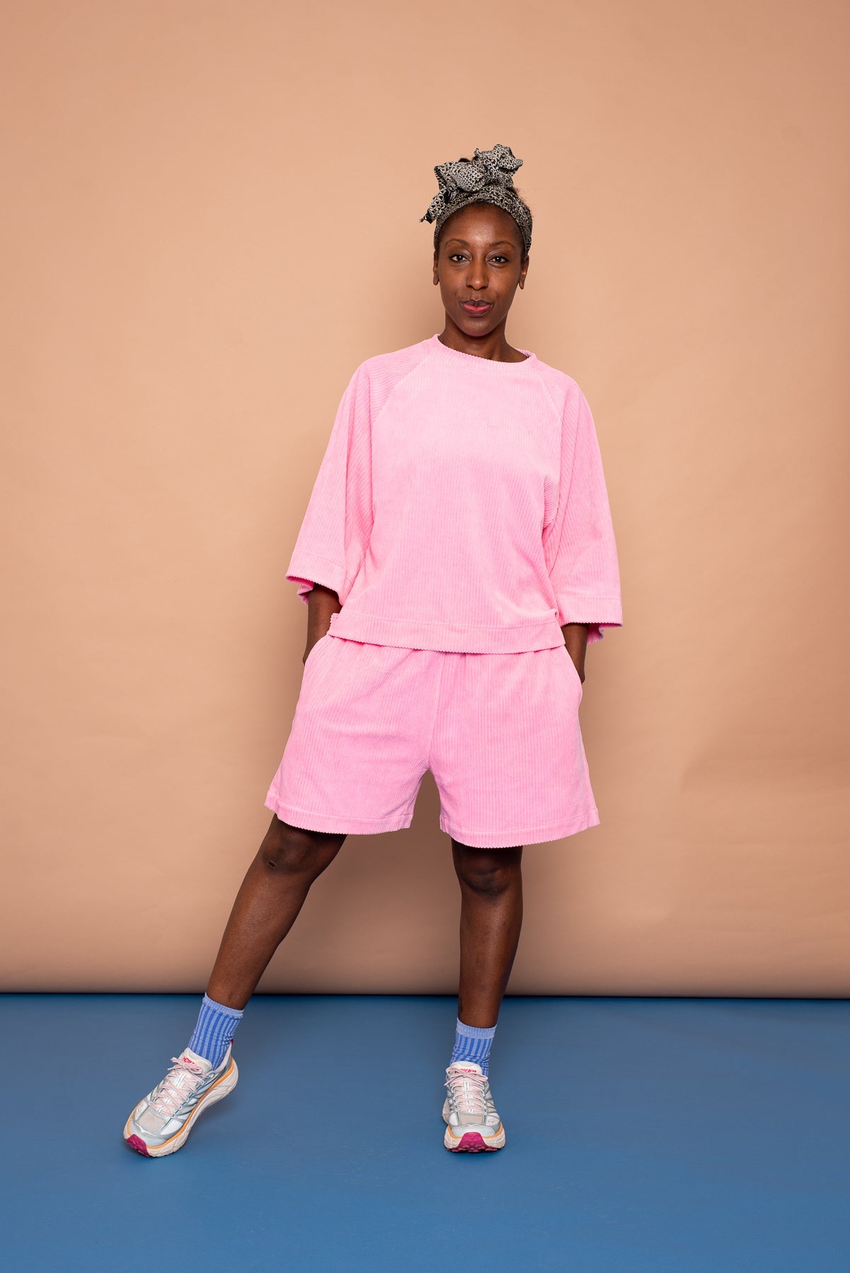 YYULI – Oversized Shirt aus Cord-Nicky