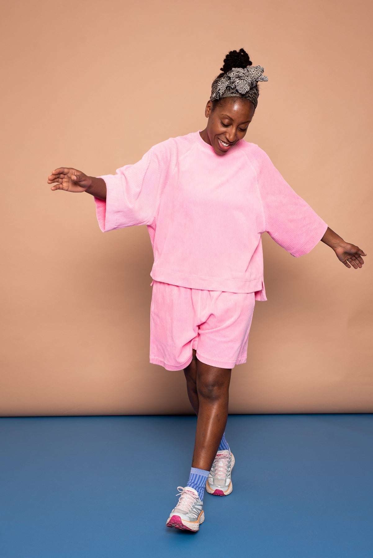 YYULI – Oversized Shirt aus Cord-Nicky