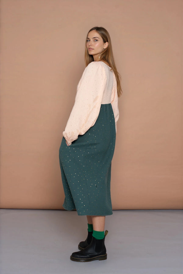 YYULI – Maxi-Kleid ‚Gold Standard‘