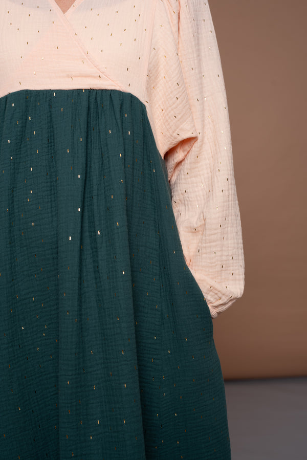 YYULI – Maxi-Kleid ‚Gold Standard‘