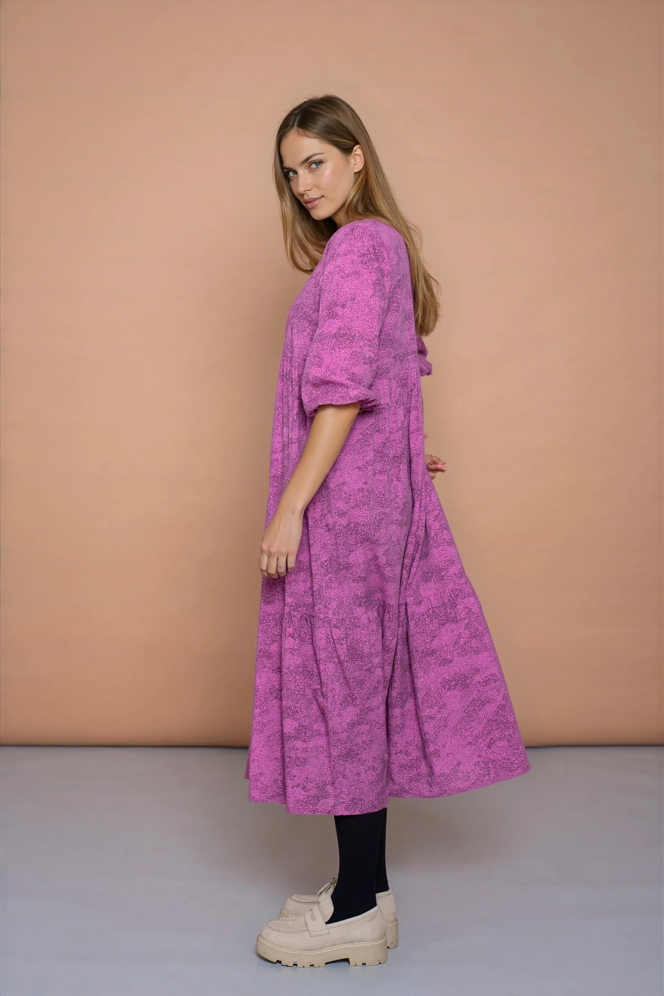 PRE-ORDER · YYULI – Maxi-Kleid ‚Air Travel‘