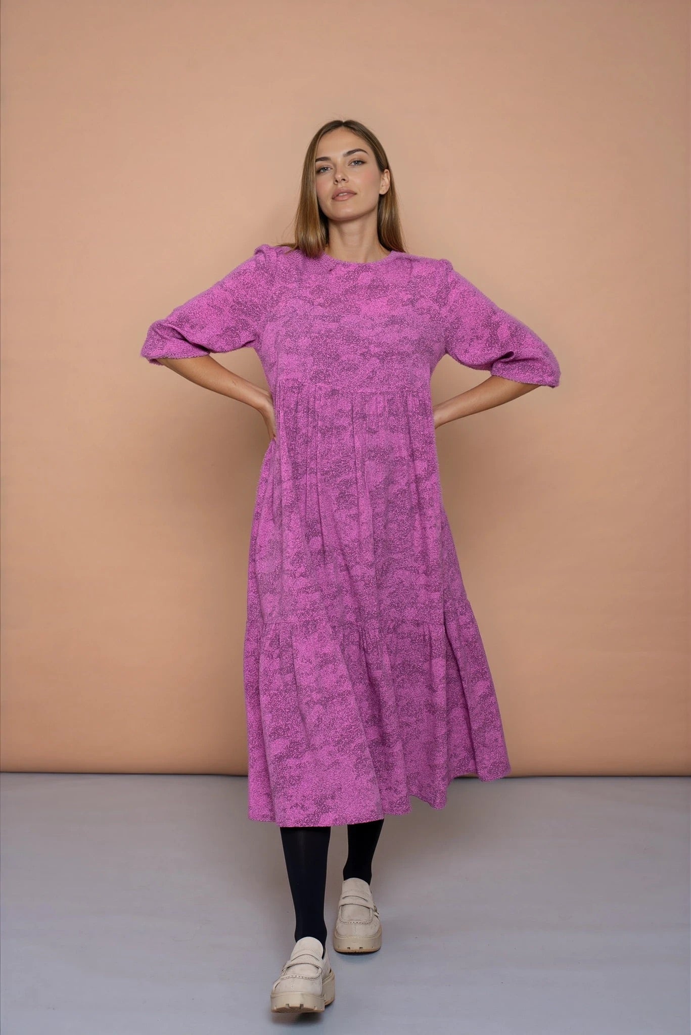 PRE-ORDER · YYULI – Maxi-Kleid ‚Air Travel‘