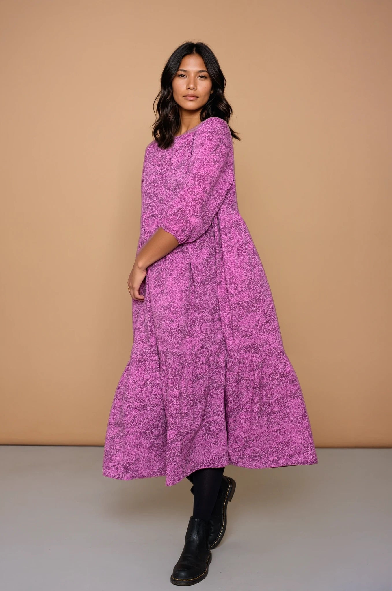 PRE-ORDER · YYULI – Maxi-Kleid ‚Air Travel‘