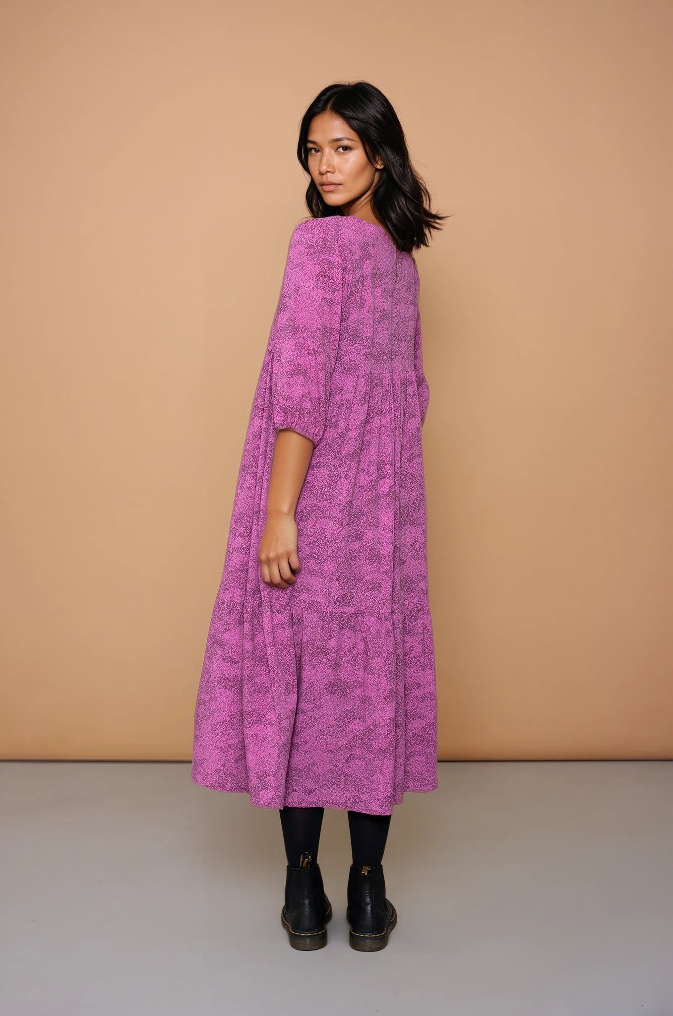PRE-ORDER · YYULI – Maxi-Kleid ‚Air Travel‘