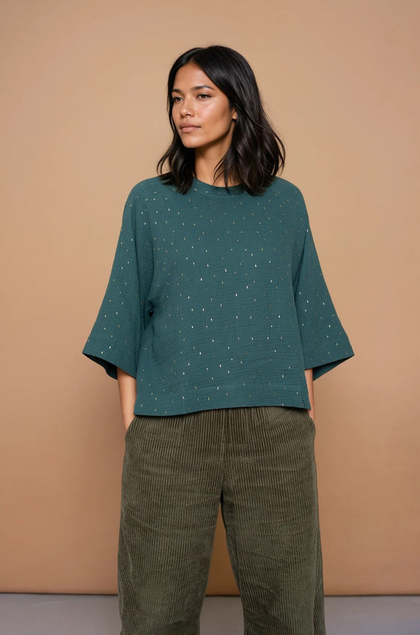 YYULI – Oversized Shirt ‚Gold Standard‘