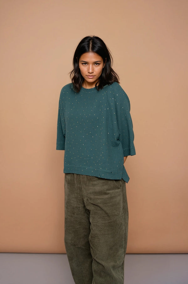 YYULI – Oversized Shirt ‚Gold Standard‘