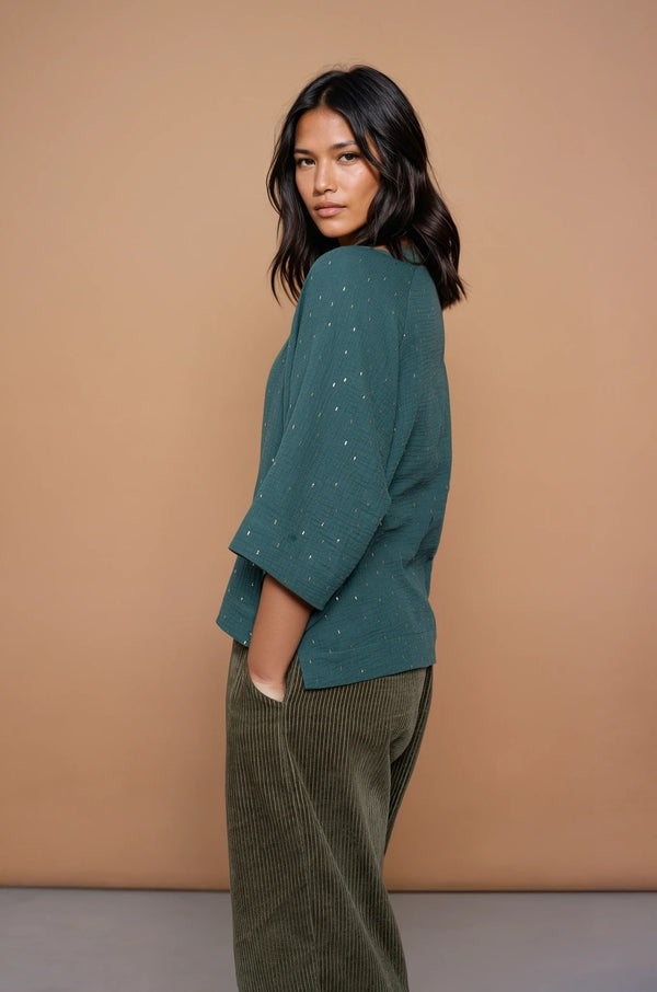 YYULI – Oversized Shirt ‚Gold Standard‘