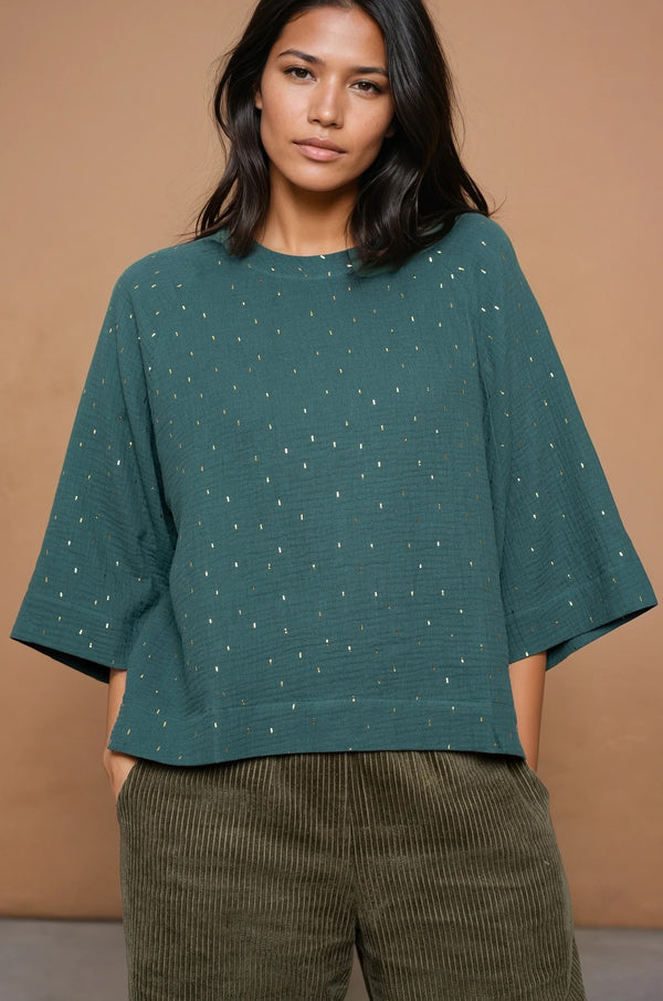 YYULI – Oversized Shirt ‚Gold Standard‘