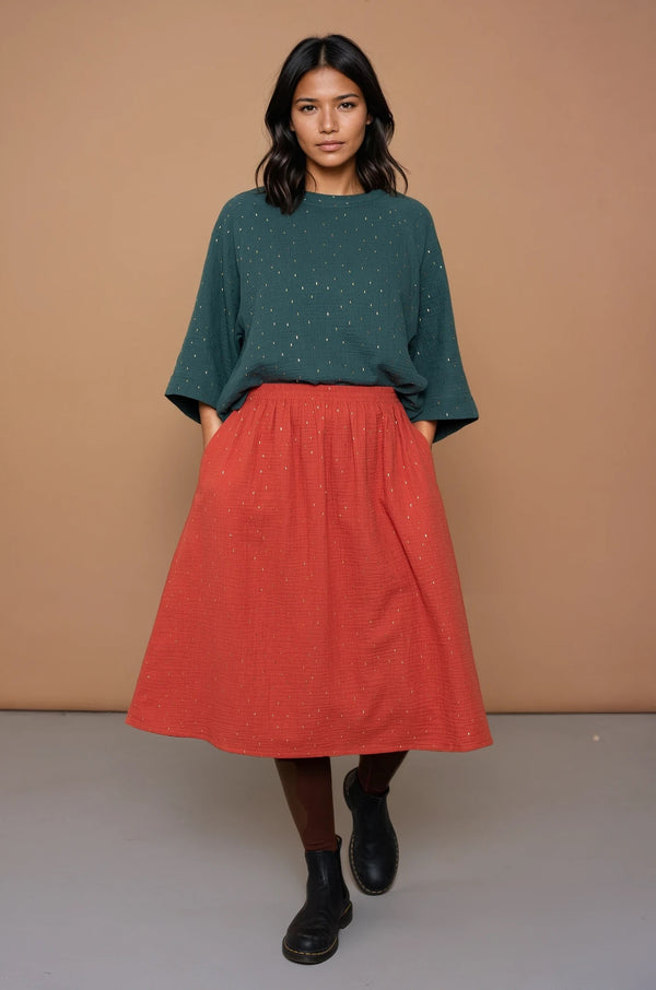 YYULI – Oversized Shirt ‚Gold Standard‘