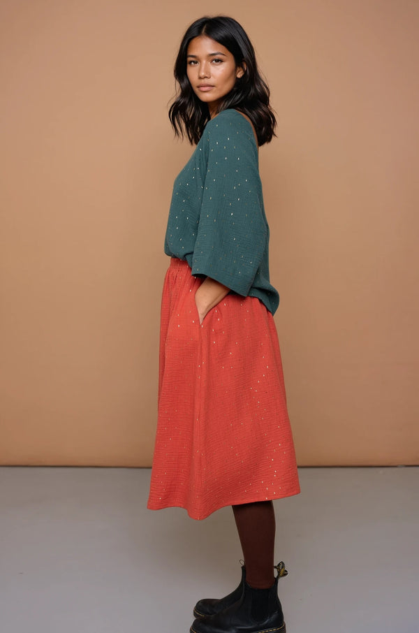 YYULI – Oversized Shirt ‚Gold Standard‘