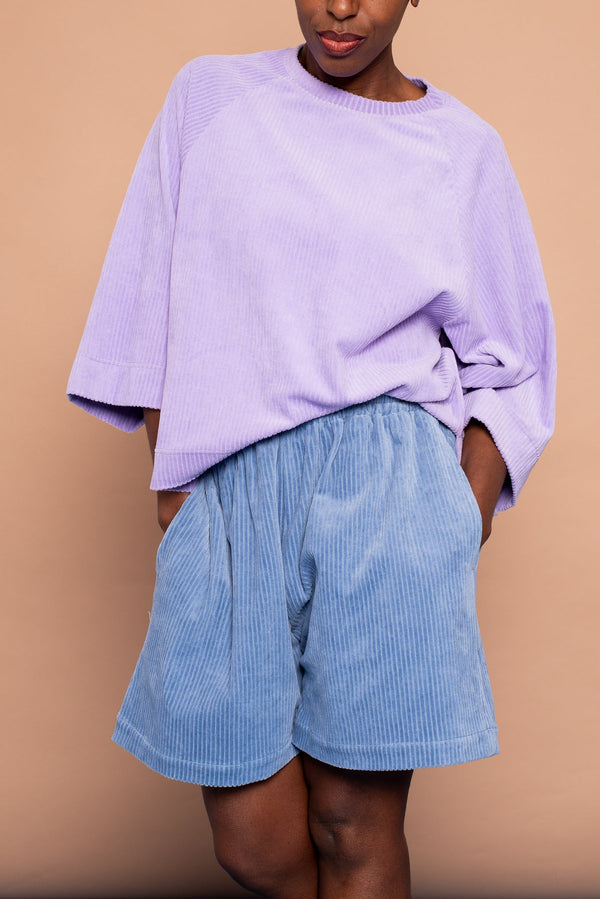 YYULI – Oversized Shirt aus Cord-Nicky