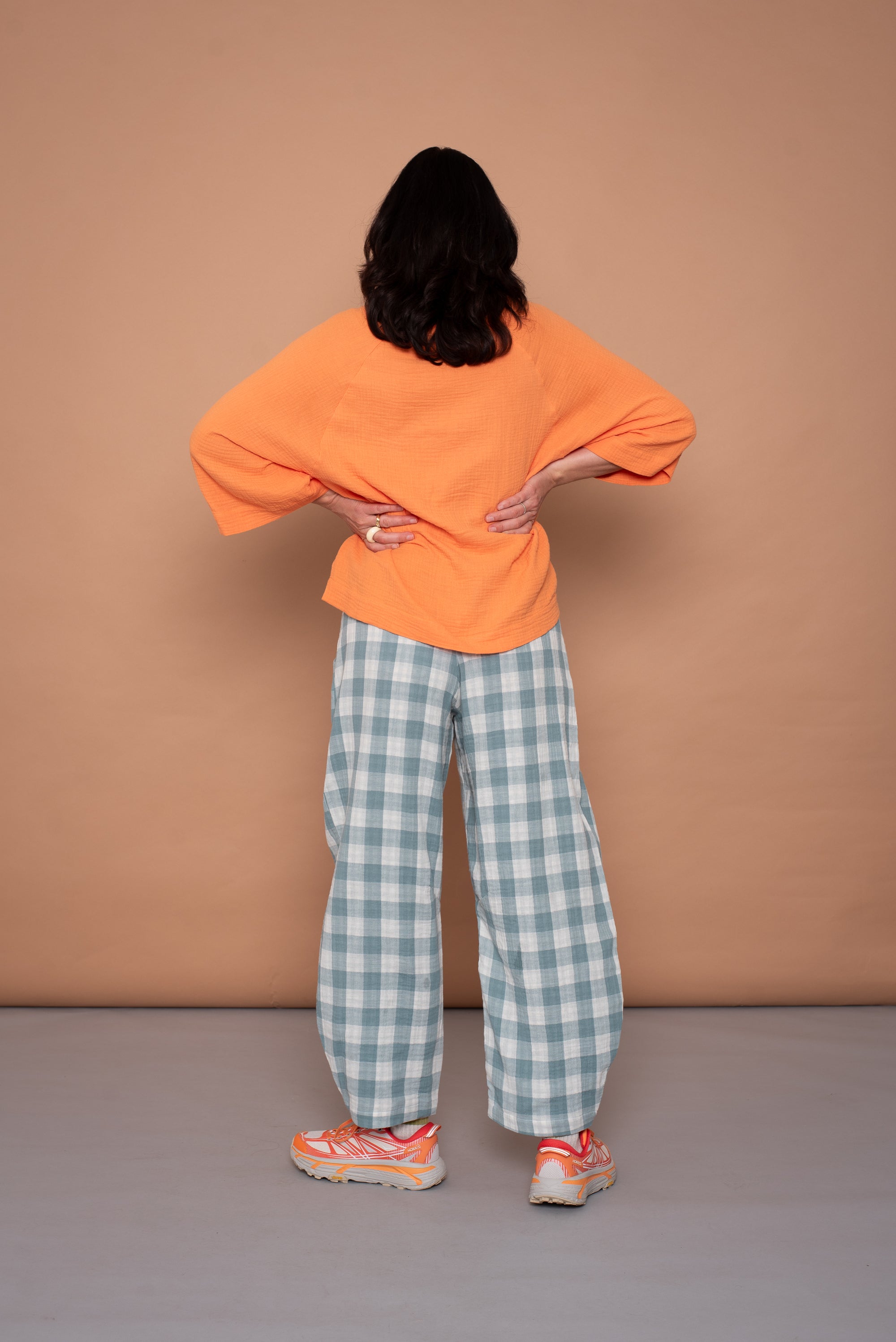 YULLI –  Barrel Pant Vichy Pattern