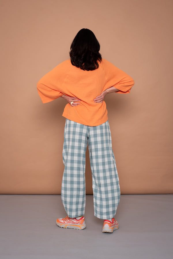 YULLI –  Barrel Pant Vichy Pattern